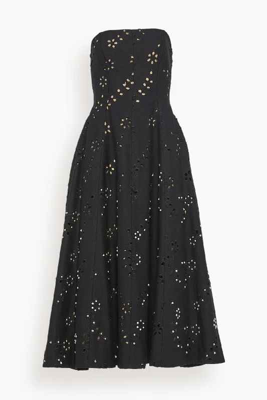 Castelli Dress in Black