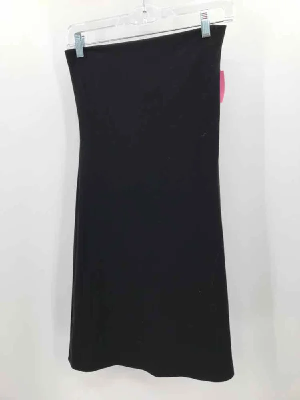Pre-Owned Susana Monaco Black Size Small Short Strapless Dress