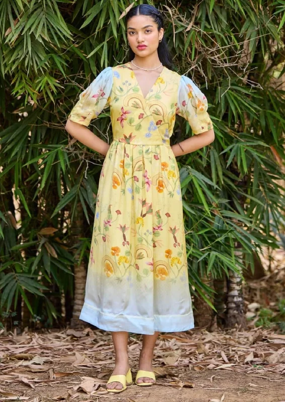 Malta yellow dress