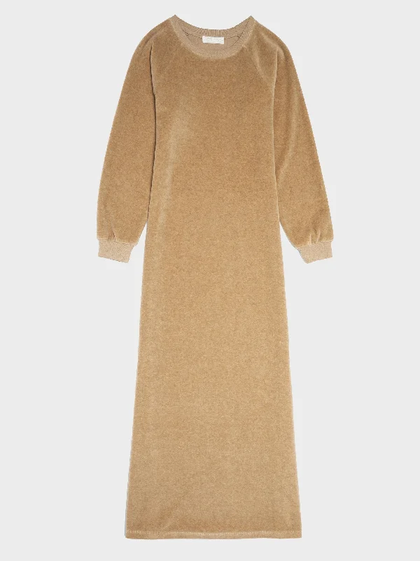 The Didion Dress in Velour