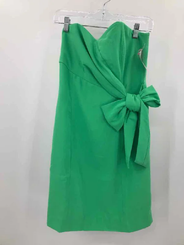Pre-Owned Lilly Pulitzer Green Size 4 Short Strapless Dress