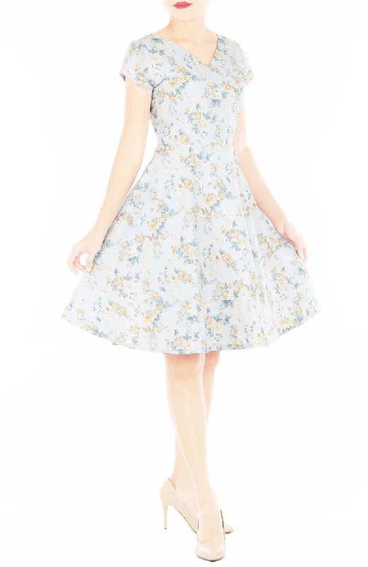Aureate Rose Eve Dress