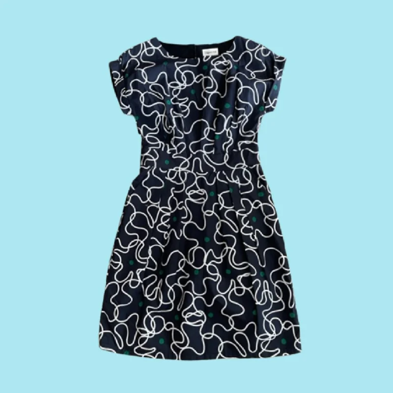 Origami Doll Walk in the Park Dress - Lines - 8