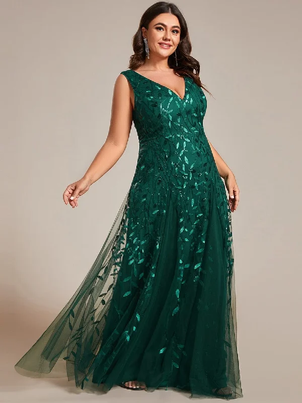 Blessing emerald tulle and sequin trumpet mermaid dress s18 Express NZ wide