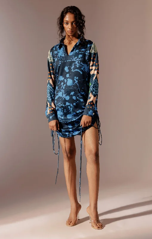 Nysa ruched dress