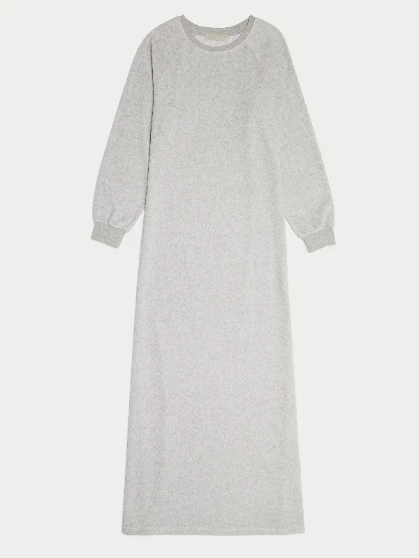 The Didion Dress in Velour