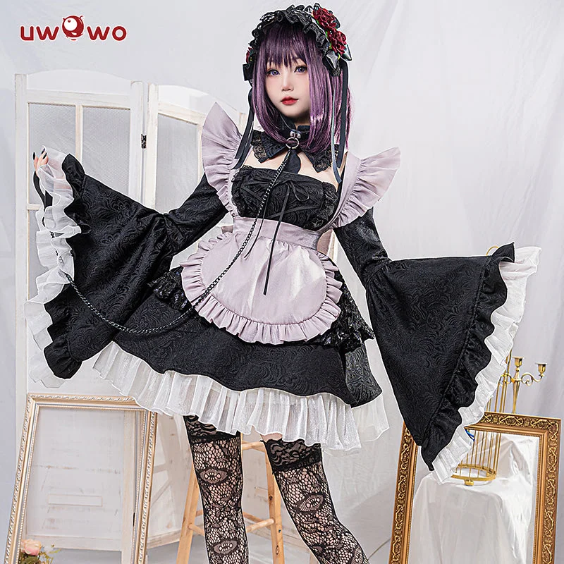 Uwowo Anime My Dress-Up Darling Shizuku-Tan Marin Kitagawa 2-in-1 Maid&Lingerie Cosplay Costume