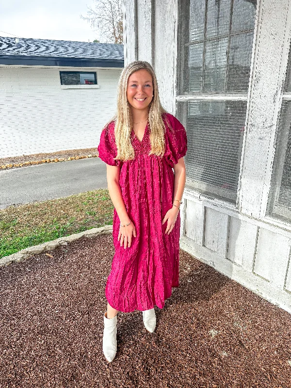 Cranberry Baby Dress