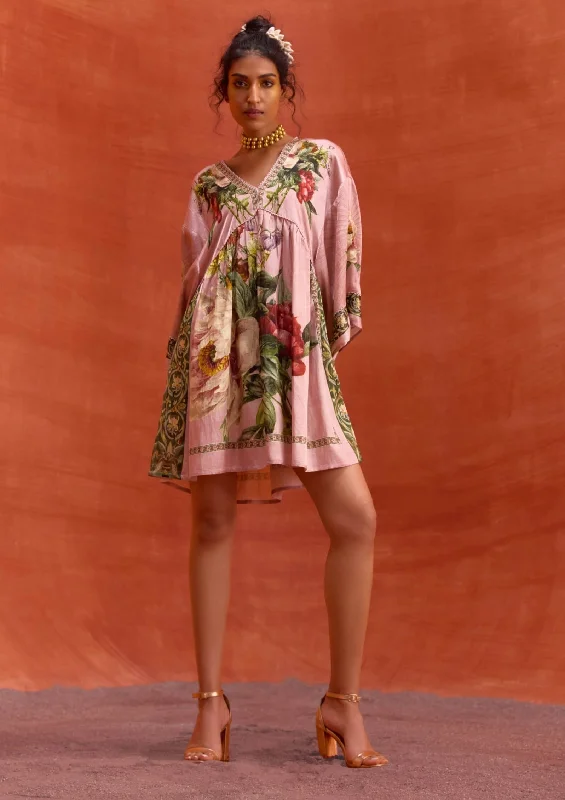 Melinda dusty mauve dress
