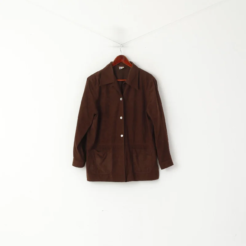 C&A Yessica Women 18 44 XL Casual Shirt BrownCountry Long Sleeve Vintage Top Modern Short Sleeve Top C&A Yessica Women 18 44 XL Casual Shirt BrownCountry Long Sleeve Vintage Top Modern Short Sleeve Top