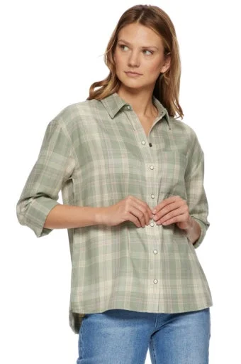 Eric Woven Shirt Trendy Print Short Sleeve