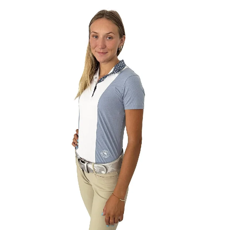 Essex Classics Ladies "Looking Back" Luna Performance Short Sleeve Show Shirt Classic Basic Short Shirt Essex Classics Ladies "Looking Back" Luna Performance Short Sleeve Show Shirt Classic Basic Short Shirt