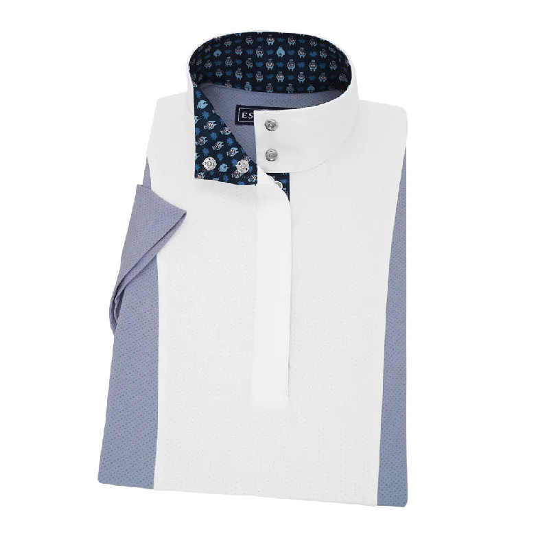 Essex Classics Ladies Luna Performance Hippos Coming and Going Ladies Navy Short Sleeve Show Shirt Comfortable Fitted Short Sleeve Essex Classics Ladies Luna Performance Hippos Coming and Going Ladies Navy Short Sleeve Show Shirt Comfortable Fitted Short Sleeve