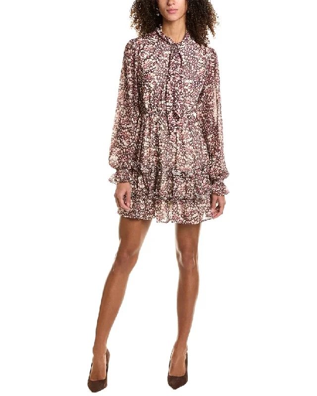 Rachel Parcell Chiffon Mini Dress Trendy Tulle Mini Dress