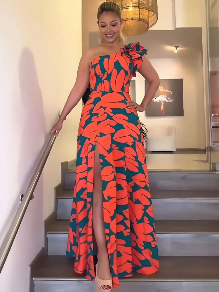 Dashiki Maxi Dresses: Elegant Summer to Autumn Transitions in Traditional African Fashion Elegant Maxi Dress with Drapes Dashiki Maxi Dresses: Elegant Summer to Autumn Transitions in Traditional African Fashion Elegant Maxi Dress with Drapes