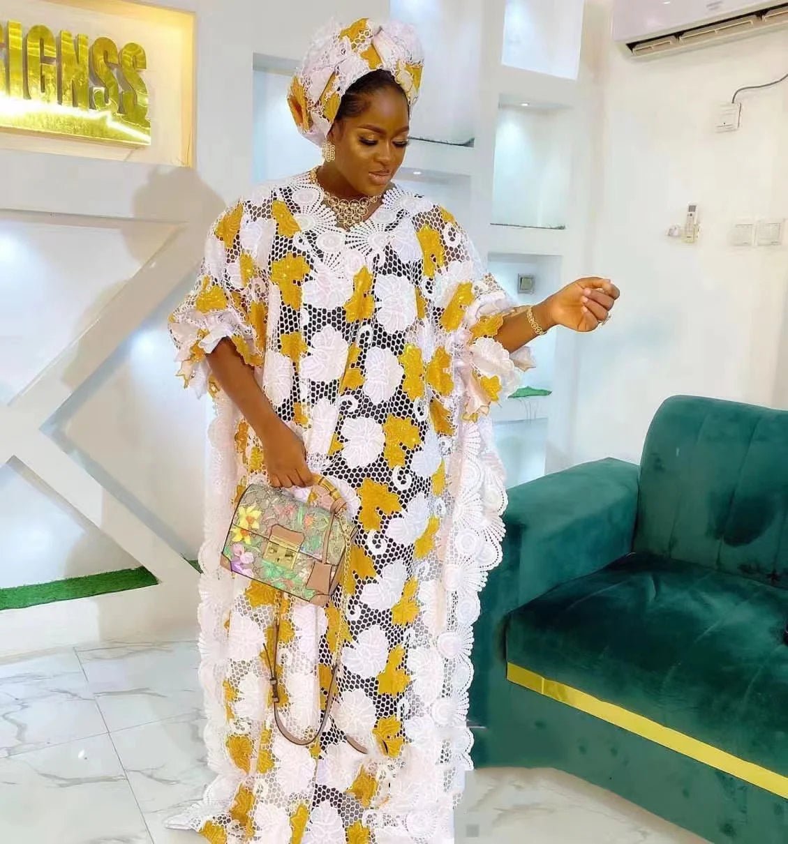 Stylish Dashiki Abaya: Loose Long Evening Maxi Dresses for African Women, Complete with Inside Skirt for Dancing Parties Comfortable Ruffle Hem Maxi Dress Stylish Dashiki Abaya: Loose Long Evening Maxi Dresses for African Women, Complete with Inside Skirt for Dancing Parties Comfortable Ruffle Hem Maxi Dress