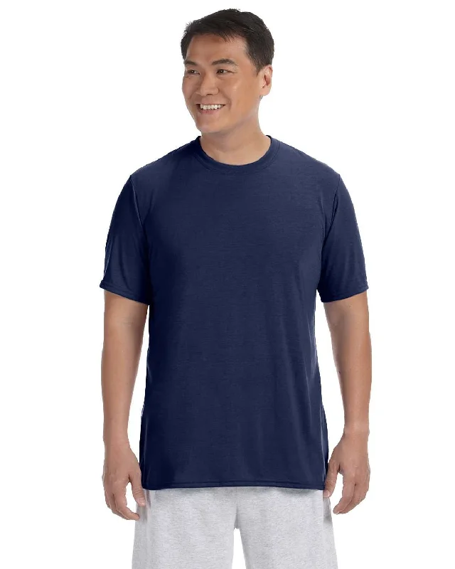 Gildan 4.5 oz. Performance T-Shirt | Navy Spandex Blend Rayon Blend Denim Blend