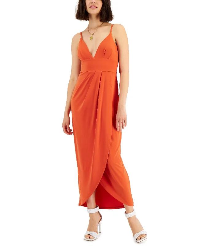 INC International Concepts Womens Wrap Maxi Dress Comfortable Fit-and-Flare Maxi Dress INC International Concepts Womens Wrap Maxi Dress Comfortable Fit-and-Flare Maxi Dress