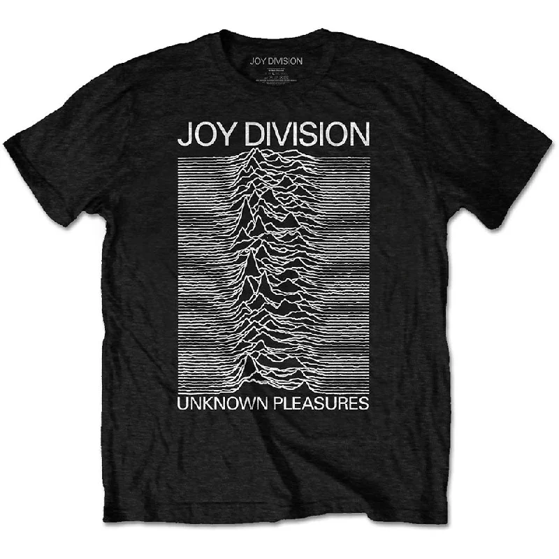 Joy Division | Official Band T-shirt | Unknown Pleasures On Jersey Fabric Tulle Fabric Batik Fabric Joy Division | Official Band T-shirt | Unknown Pleasures On Jersey Fabric Tulle Fabric Batik Fabric