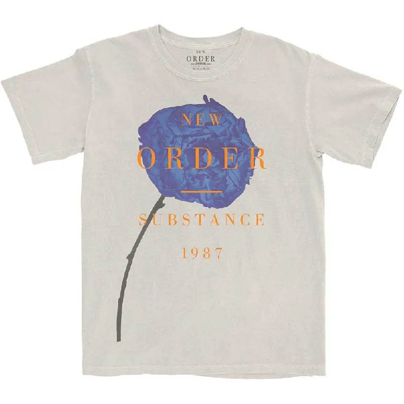 New Order | Official Band T-shirt | Spring Substance (Dip-Dye) Oversized T-Shirt Spandex breathable New Order | Official Band T-shirt | Spring Substance (Dip-Dye) Oversized T-Shirt Spandex breathable
