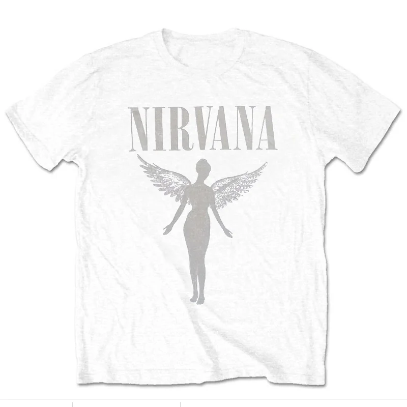 Nirvana | Official Band T-shirt | In Utero Tour (Back Print) Welt Pockets Slit Pockets Flap Pockets Nirvana | Official Band T-shirt | In Utero Tour (Back Print) Welt Pockets Slit Pockets Flap Pockets