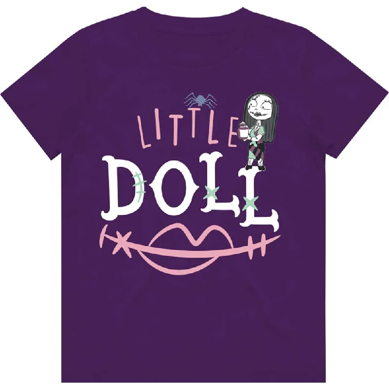 Disney Kids Girls T-Shirt: The Nightmare Before Christmas Little Doll Elegant Classic Vintage