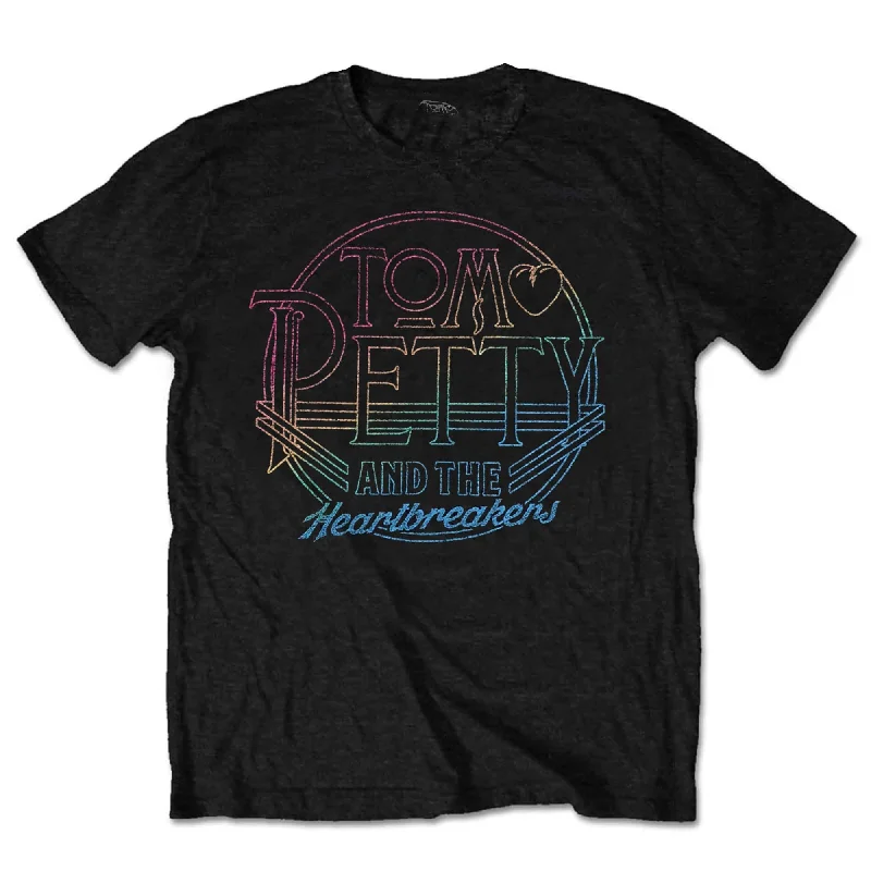 Tom Petty & The Heartbreakers | Official Band T-shirt | Circle Logo Mesh Canvas Denim Tom Petty & The Heartbreakers | Official Band T-shirt | Circle Logo Mesh Canvas Denim