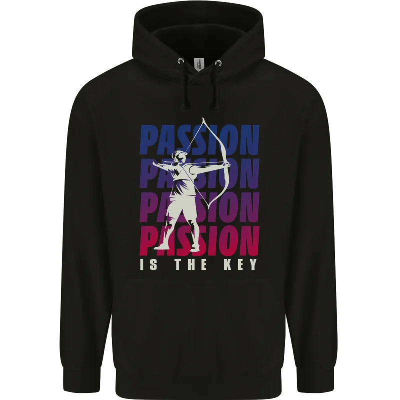 Archery Passion Is the Key Archer Mens 80% Cotton Hoodie Hoodie with Hem Applique Textured Unique Archery Passion Is the Key Archer Mens 80% Cotton Hoodie Hoodie with Hem Applique Textured Unique