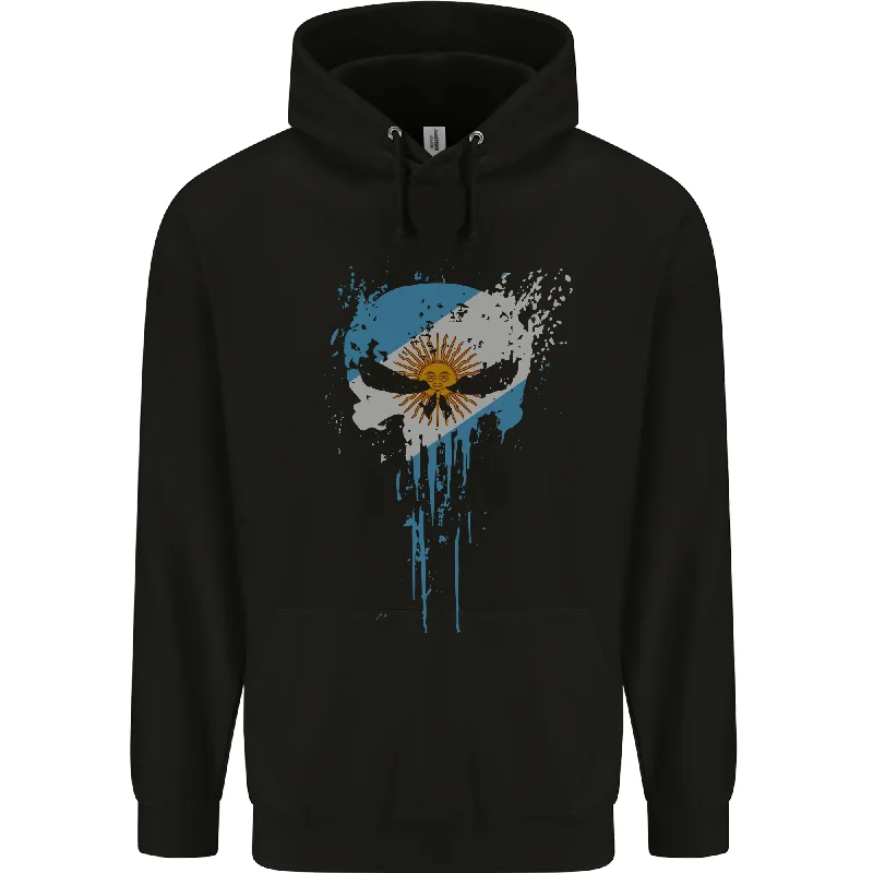 Argentina Skull Gym Training Bodybuilding Mens 80% Cotton Hoodie Hoodie with Ribbed Cuffs Snug Fit Comfort Argentina Skull Gym Training Bodybuilding Mens 80% Cotton Hoodie Hoodie with Ribbed Cuffs Snug Fit Comfort