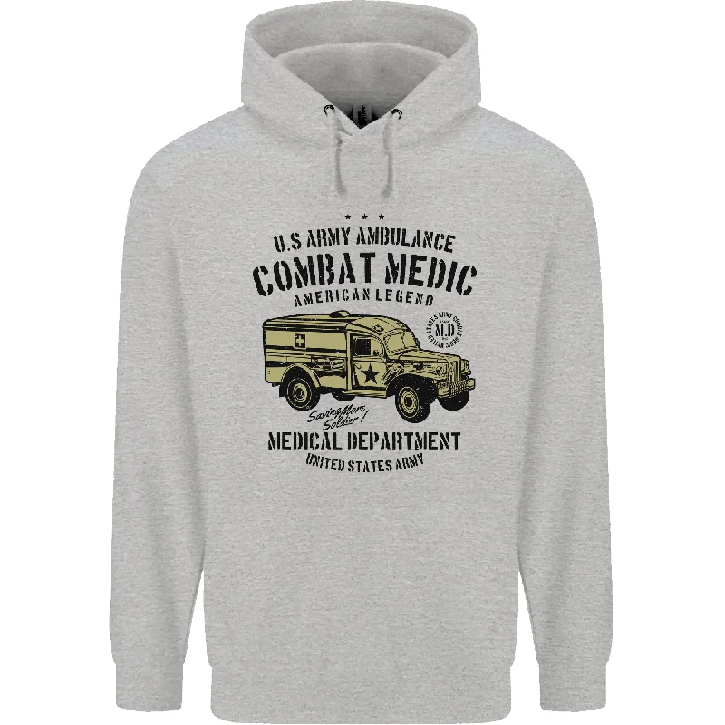 Army Ambulance Military Paramedic Medic Mens 80% Cotton Hoodie Hoodie with Hem Elastic Stretchable Comfortable Army Ambulance Military Paramedic Medic Mens 80% Cotton Hoodie Hoodie with Hem Elastic Stretchable Comfortable