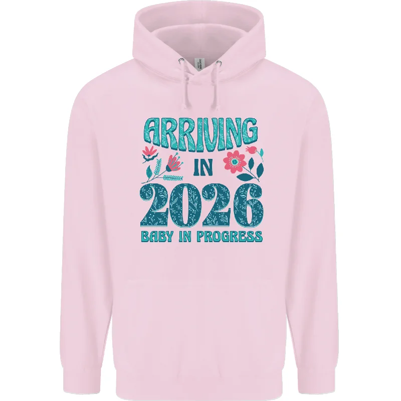 Arriving 2026 New Baby Pregnancy Pregnant Mens 80% Cotton Hoodie Hoodie with Hem Embroidery Detailed Premium Arriving 2026 New Baby Pregnancy Pregnant Mens 80% Cotton Hoodie Hoodie with Hem Embroidery Detailed Premium