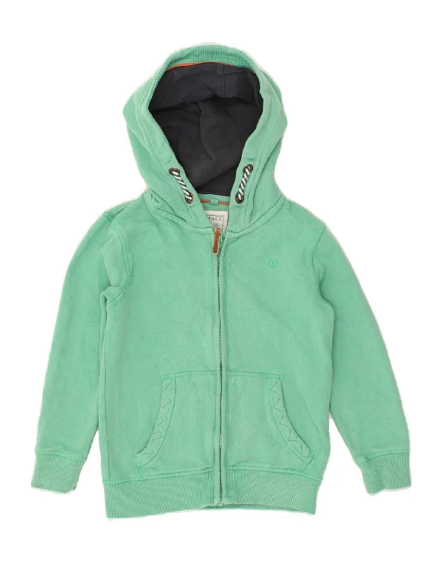 FAT FACE Boys Graphic Zip Hoodie Sweater 6-7 Years Green Cotton Hoodie with Emblem Brand Identity FAT FACE Boys Graphic Zip Hoodie Sweater 6-7 Years Green Cotton Hoodie with Emblem Brand Identity