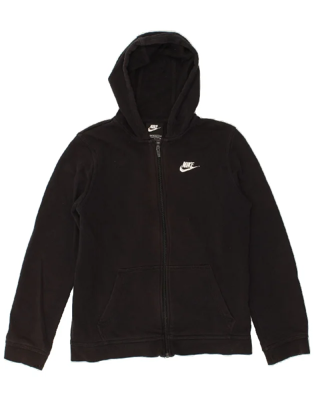 NIKE Boys Standard Fit Zip Hoodie Sweater 13-14 Years XL Black Cotton Hoodie with Rhinestones Sparkly Elegant NIKE Boys Standard Fit Zip Hoodie Sweater 13-14 Years XL Black Cotton Hoodie with Rhinestones Sparkly Elegant