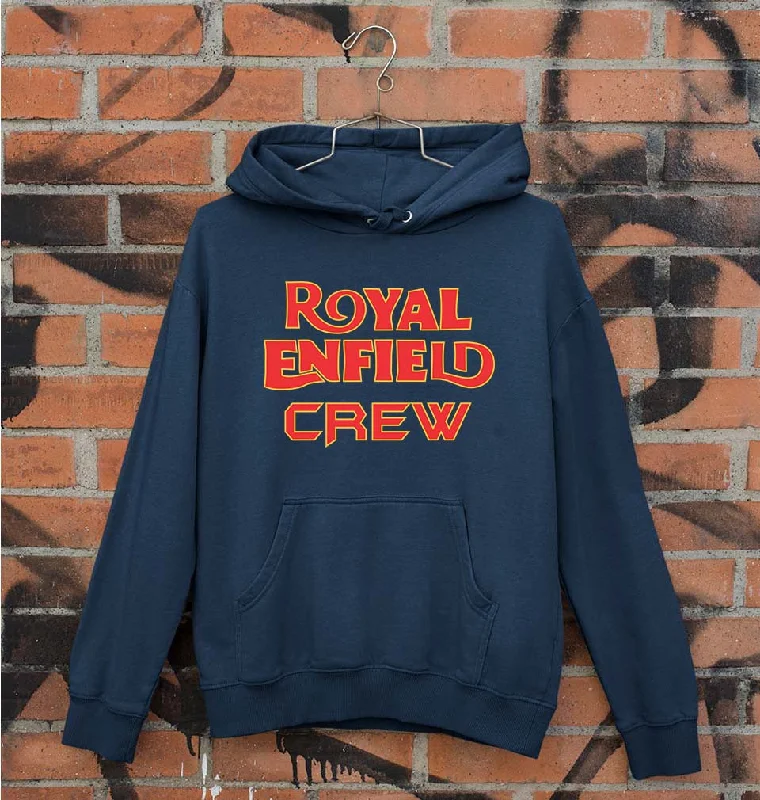 Royal Enfield Crew Unisex Hoodie for Men/Women Hoodie with Hem Detail Decorative Unique Royal Enfield Crew Unisex Hoodie for Men/Women Hoodie with Hem Detail Decorative Unique