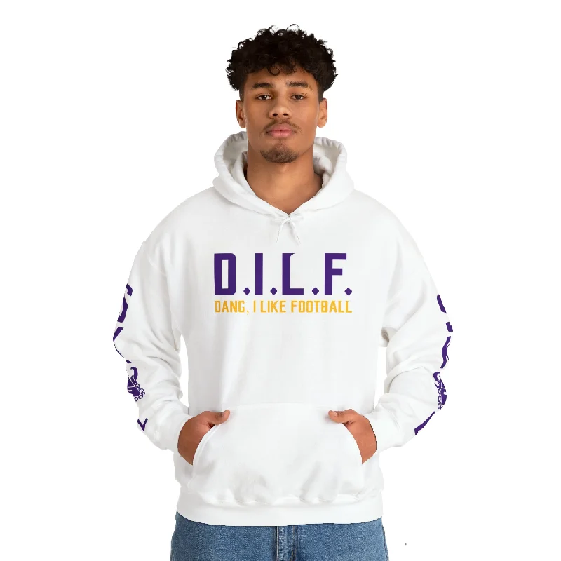 Unisex Heavy Blend™ Hooded Sweatshirt - D.I.L.F. + Original (Sleeves) Hoodie with Hidden Zipper Minimalist Clean Unisex Heavy Blend™ Hooded Sweatshirt - D.I.L.F. + Original (Sleeves) Hoodie with Hidden Zipper Minimalist Clean