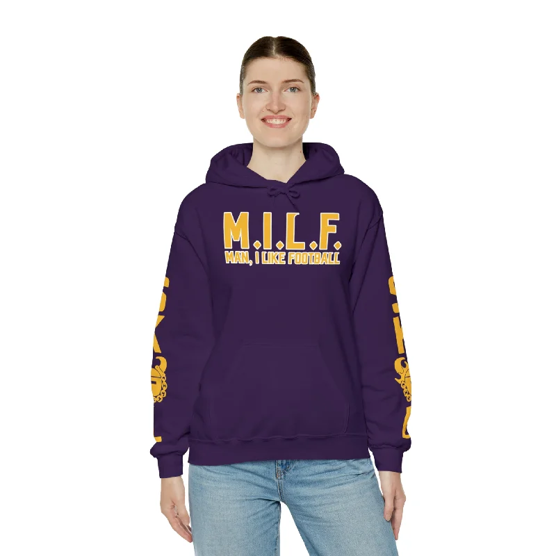 Unisex Heavy Blend™ Hooded Sweatshirt - M.I.L.F. + Original (Sleeves) Hoodie with Pocket Utility Practical Unisex Heavy Blend™ Hooded Sweatshirt - M.I.L.F. + Original (Sleeves) Hoodie with Pocket Utility Practical