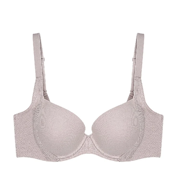 INVISIBLE INSIDE-OUT DELICATE WIRED PADDED BRA Floral Lace Bra
