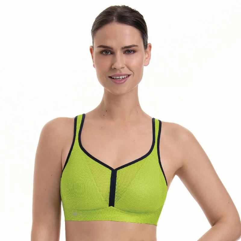 Anita Air Control Sports Bra in Apple Green (#5544) Sleek Sports Bra