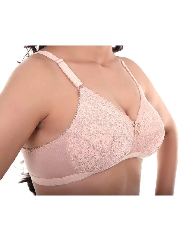 Basic Stretch Lace Front Bra Sexy Underwire Bra