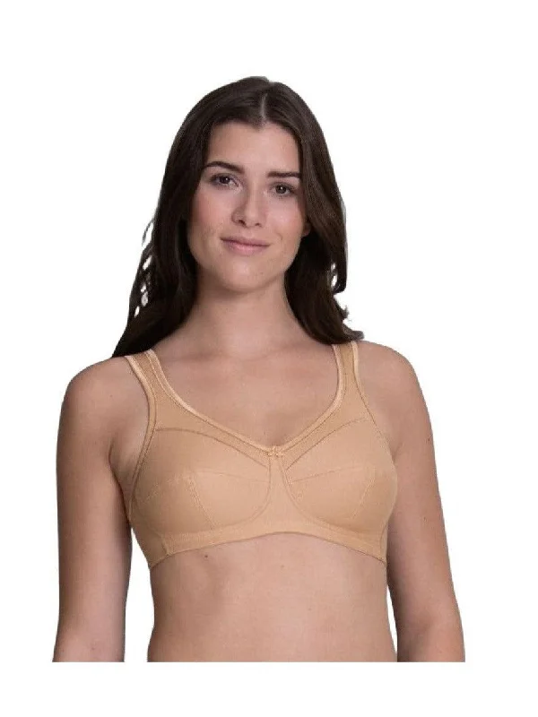 Deep Sand Jana Comfort Cotton Soft Bra Stylish Lace Bralette