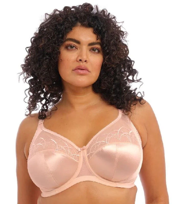 Elomi Cate Underwired Full Cup Banded Bra - Latte Fashionable Push-Up Bra