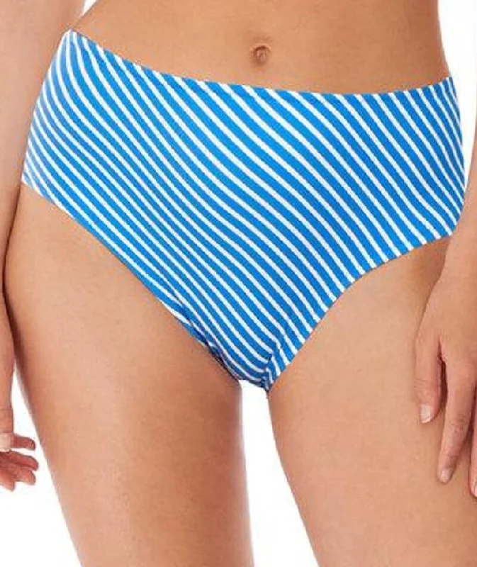 Freya Swim Beach Hut High Waist Brief - Blue Moon Adjustable Swim Top