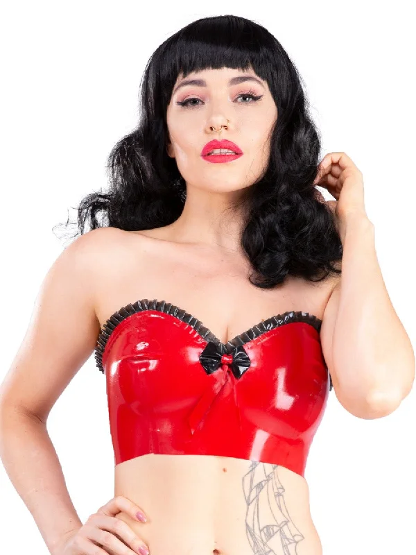 Octopussy Latex Bra Limited Edition Size Small Breathable Comfort Bra