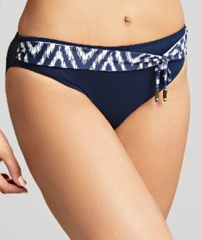 Panache Swimwear Oceana Classic Pant - Navy Halter Neck Swimsuit