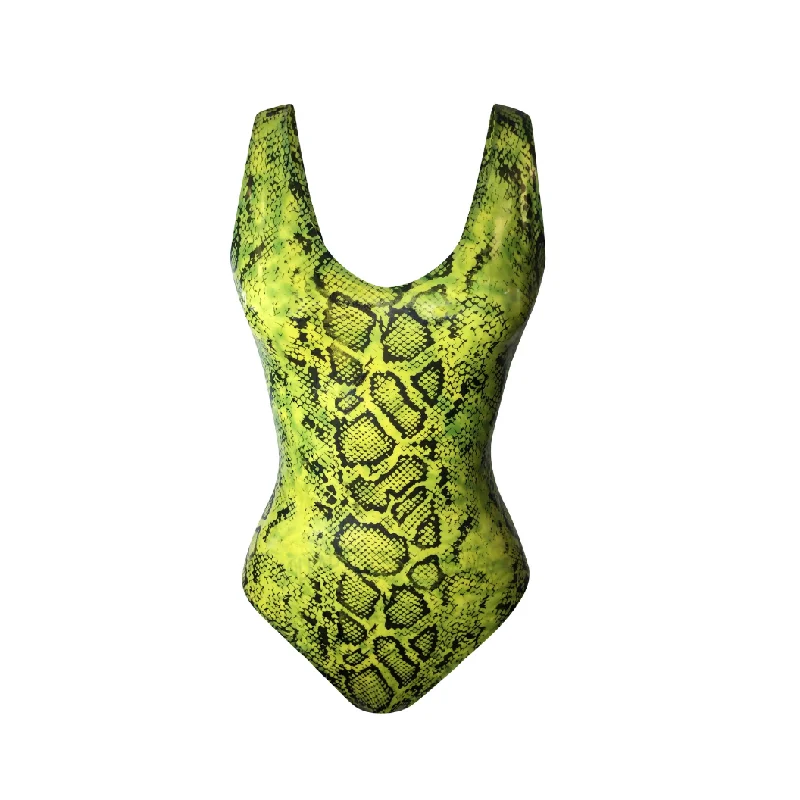 Print Swimsuit Ruched Swimwear Set