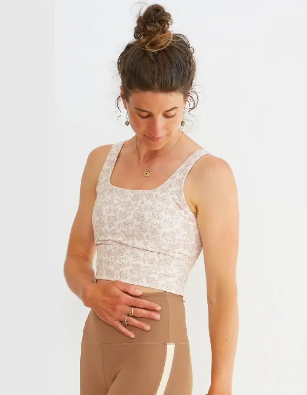 Sari Yoga Bra Supportive Cotton Bra