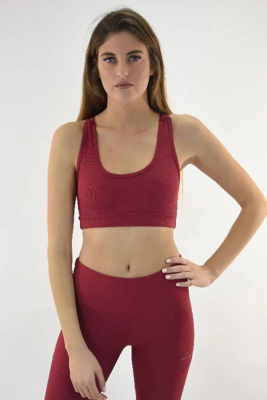 Sonia Bra - Bordeaux Seamless Fit Bra