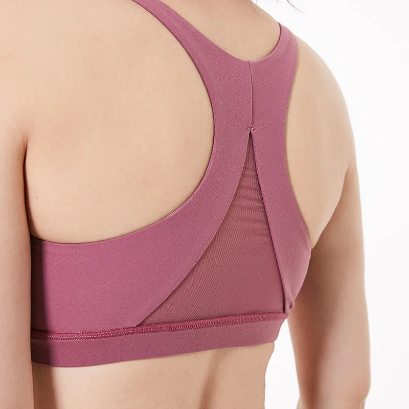 Sports Bra New Style Breathable Quick Dry Hollow Out Sports Support Bra