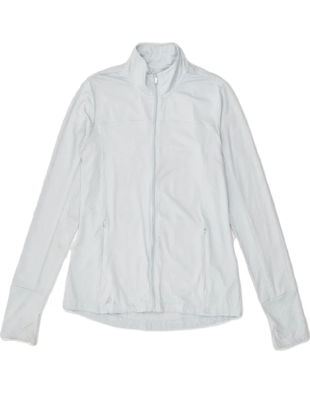 ADIDAS Womens Tracksuit Top Jacket UK 14 Medium Blue Polyester Faux Fur Jacket Real Fur Jacket Shearling Jacket ADIDAS Womens Tracksuit Top Jacket UK 14 Medium Blue Polyester Faux Fur Jacket Real Fur Jacket Shearling Jacket