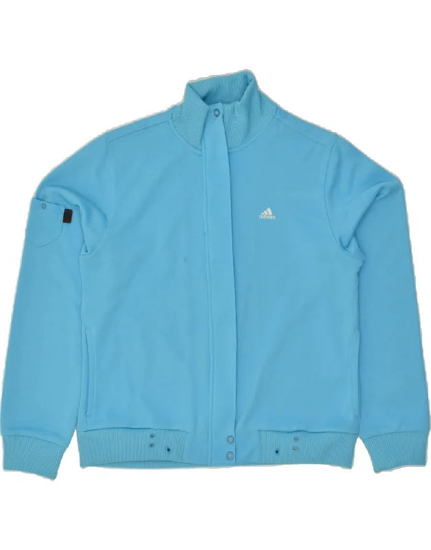ADIDAS Womens Tracksuit Top Jacket UK 18 XL Blue Polyester Hooded Jacket Caped Jacket Shawl Collar Jacket ADIDAS Womens Tracksuit Top Jacket UK 18 XL Blue Polyester Hooded Jacket Caped Jacket Shawl Collar Jacket